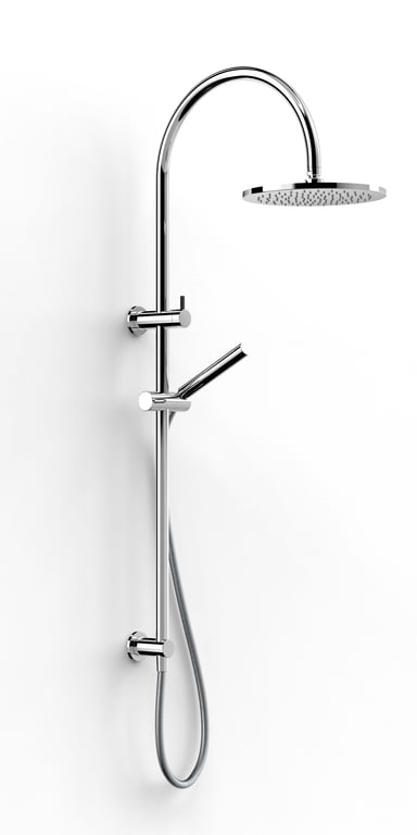 FaucetStrommen_PegasiDualShower600CrvMicro250_Render.jpg Image of Shower Dual FaucetStrommen Pegasi Curve Micro 600