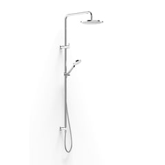 FaucetStrommen_PegasiDualShower900Sqa90Rnd250_Render.jpg Image of Shower Dual FaucetStrommen Pegasi Square 900