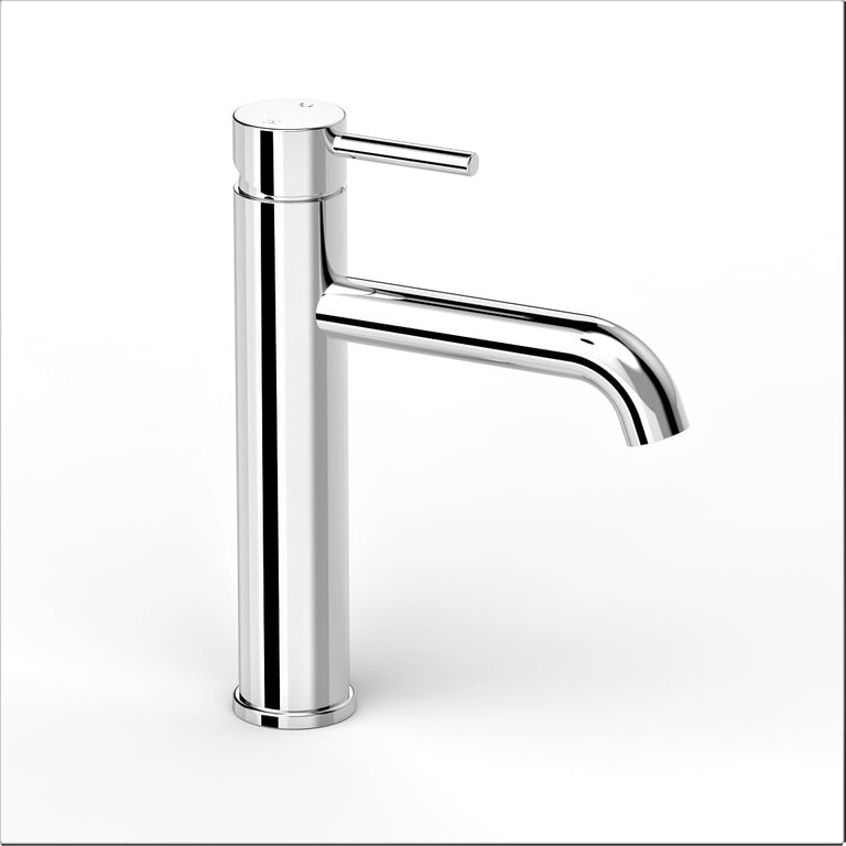 FaucetStrommen_PegasiMBasinMixerMid113H_Render.jpg Image of Mixer Basin FaucetStrommen PegasiM Mid 133H