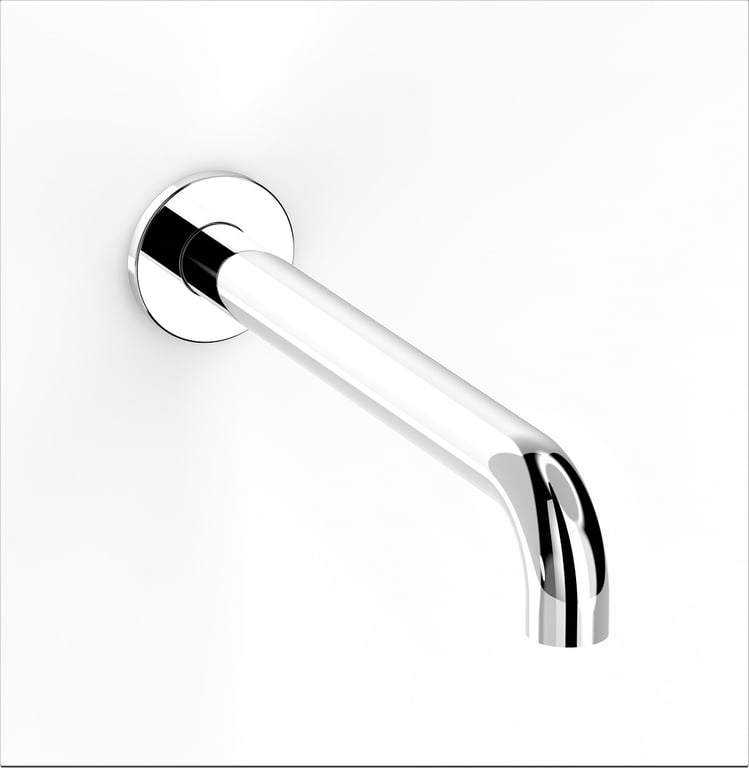 FaucetStrommen_PegasiWallBasinSpout250_Render.jpg Image of Spout Basin FaucetStrommen Pegasi Wall 250
