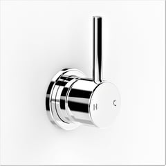 FaucetStrommen_PegasiWallMixer55_Render.jpg Image of MixerTap Wall FaucetStrommen Pegasi 55mmCoverPlate