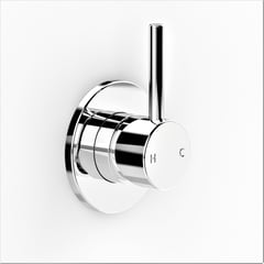 FaucetStrommen_PegasiWallMixer80_Render.jpg Image of MixerTap Wall FaucetStrommen Pegasi 80mmCoverPlate