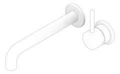 3D Documentation Image of MixerSet Basin FaucetStrommen PegasiM 200