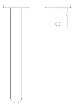 Plan Image of MixerSet Basin FaucetStrommen PegasiM 200