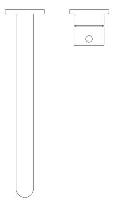 Plan Image of MixerSet Basin FaucetStrommen PegasiM 250