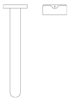 Plan Image of MixerSet Basin FaucetStrommen ZeroProgresiv Fluted 200