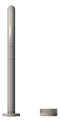 Front Image of MixerSet Sink FaucetStrommen ZeroProgresiv Fluted Curve PullOut