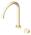 3D Shaded Image of MixerSet Sink FaucetStrommen ZeroProgresiv Smooth Curve