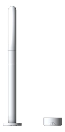 Front Image of MixerSet Sink FaucetStrommen ZeroProgresiv Smooth Curve PullOut
