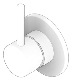 3D Documentation Image of MixerTap Wall FaucetStrommen Pegasi 80mmCoverPlate