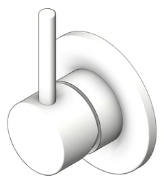 3D Shaded Image of MixerTap Wall FaucetStrommen Pegasi 80mmCoverPlate