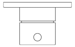 Plan Image of MixerTap Wall FaucetStrommen Pegasi 80mmCoverPlate