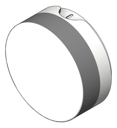 3D Shaded Image of MixerTap Wall FaucetStrommen ZeroProgresiv Fluted