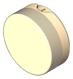 3D Shaded Image of MixerTap Wall FaucetStrommen ZeroProgresiv Knurl