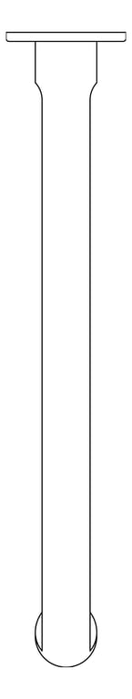 Plan Image of Spout Wall FaucetStrommen Figura Basin 200