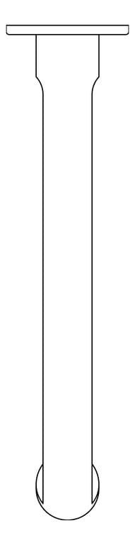 Plan Image of Spout Wall FaucetStrommen Figura Bath 150