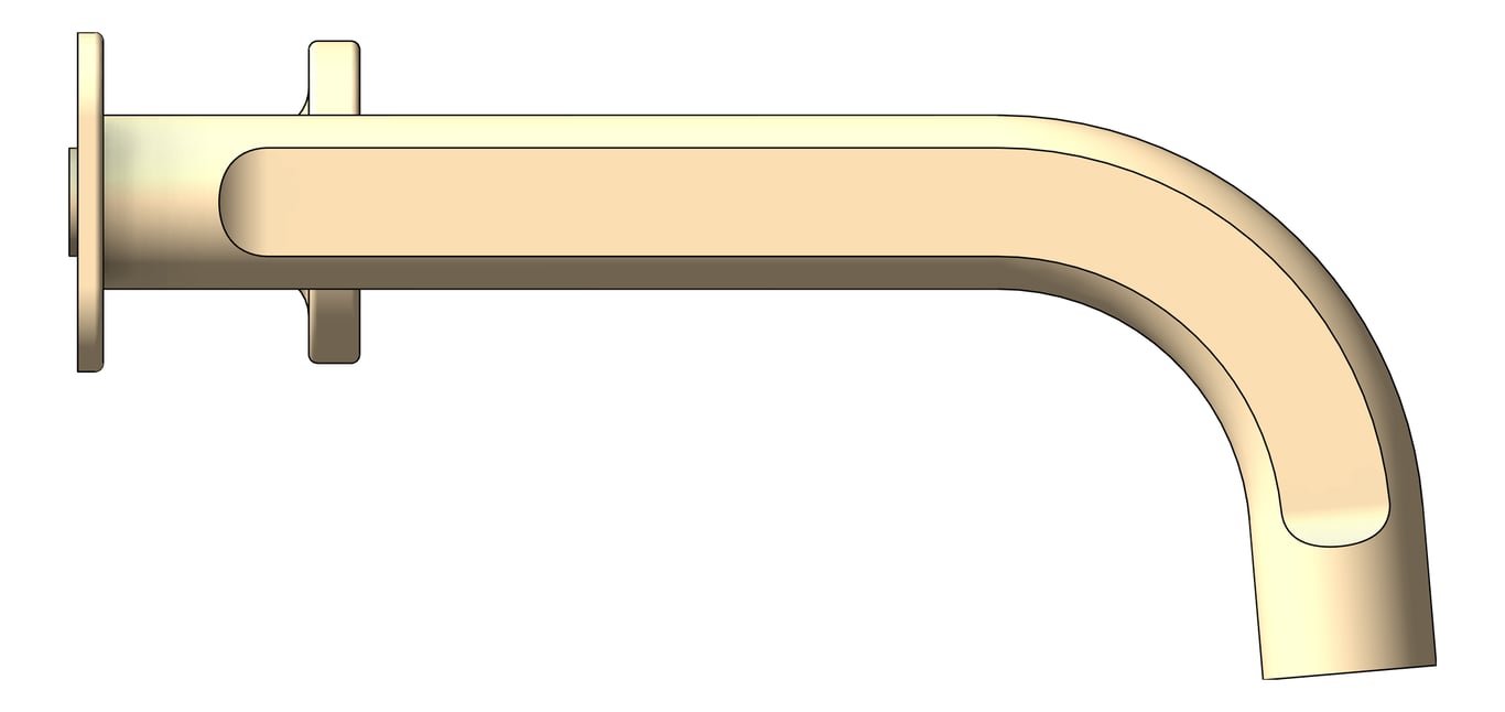 Left Image of TapSet Basin FaucetStrommen FiguraDisc Wall 150
