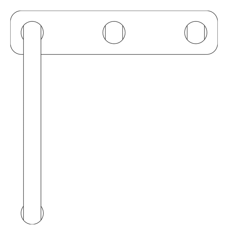 Plan Image of TapSet Basin FaucetStrommen FiguraForm DeckMount