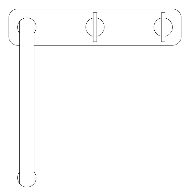 Plan Image of TapSet Basin FaucetStrommen FiguraKey DeckMount