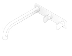 3D Documentation Image of TapSet Basin FaucetStrommen FiguraKey Wall 200