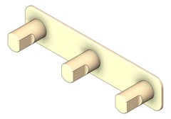 3D Shaded Image of TapSet Diverter FaucetStrommen FiguraForm