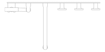 Plan Image of TapSet Shower FaucetStrommen FiguraDisc Wall Bath 200