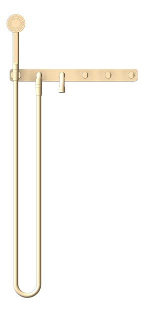 Front Image of TapSet Shower FaucetStrommen FiguraForm Wall Bath 200