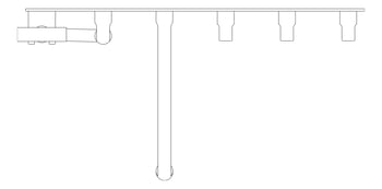 Plan Image of TapSet Shower FaucetStrommen FiguraForm Wall Bath 200