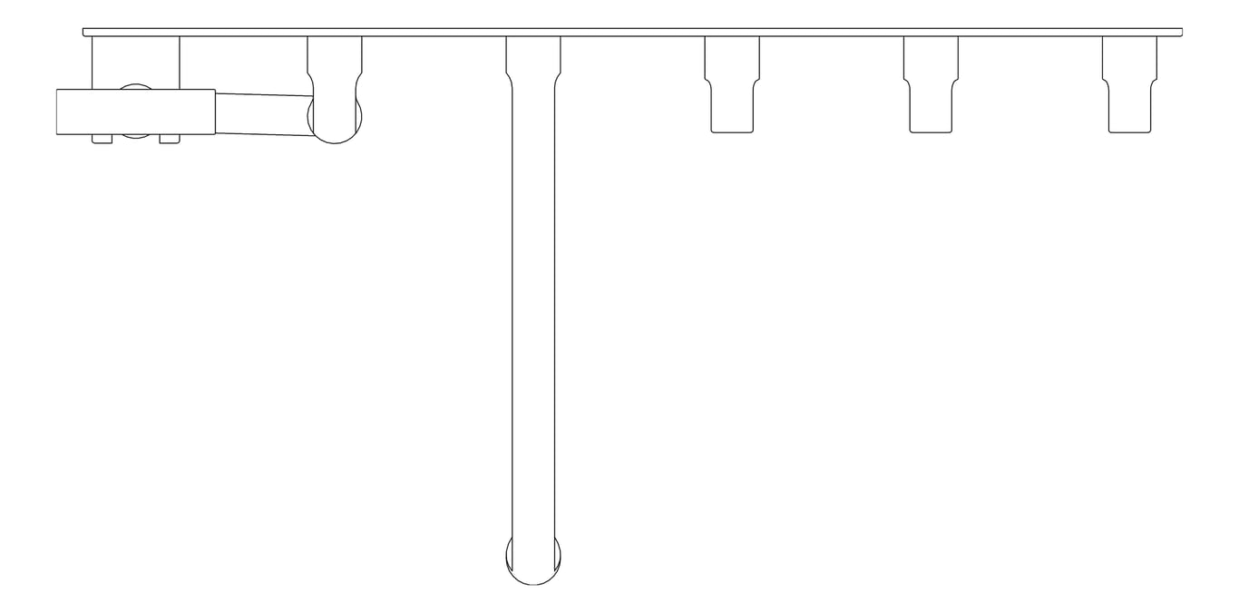Plan Image of TapSet Shower FaucetStrommen FiguraForm Wall Bath 200