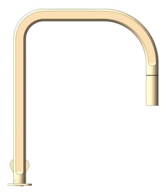 Left Image of TapSet Sink FaucetStrommen FiguraKey DeckMount PullOutSpray