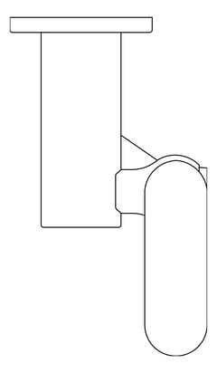 Plan Image of Shower Hand FaucetStrommen Pegasi Micro
