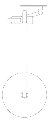 Plan Image of Shower Rail FaucetStrommen Figura Dual