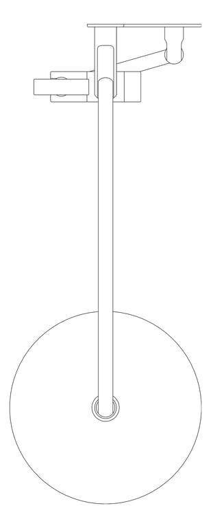 Plan Image of Shower Rail FaucetStrommen Figura Dual