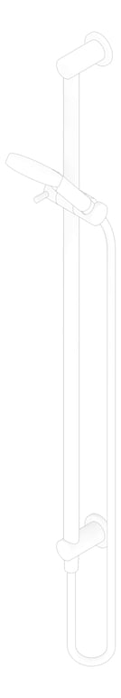 3D Documentation Image of Shower Rail FaucetStrommen Pegasi HandHeld Round 900