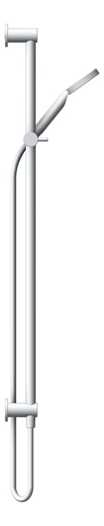 Left Image of Shower Rail FaucetStrommen Pegasi HandHeld Round 900