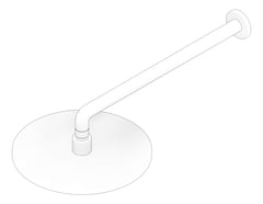3D Documentation Image of Shower Wall FaucetStrommen Pegasi