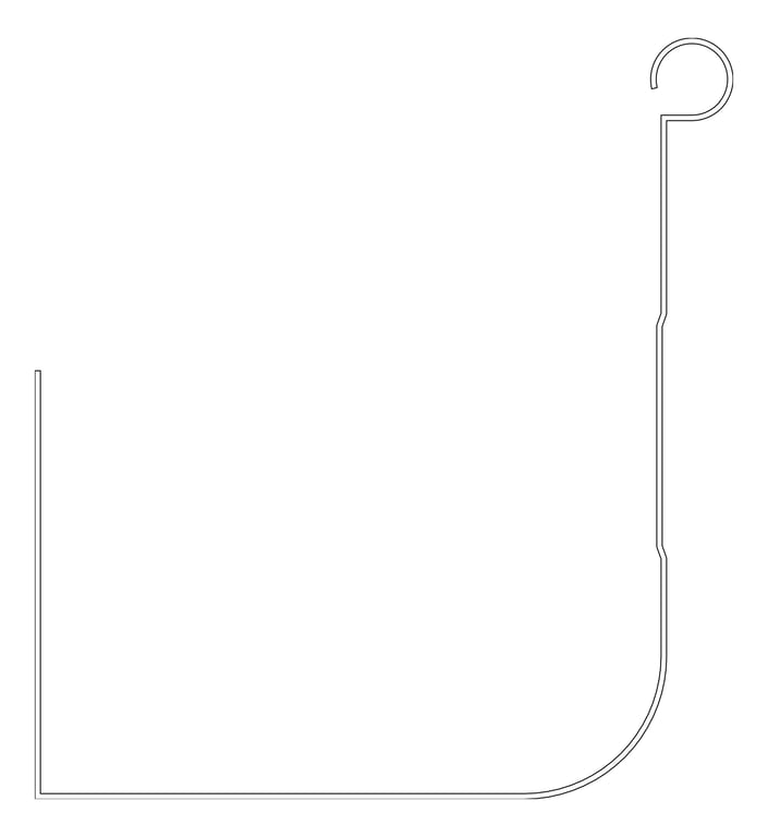 Navigate to Detail Gutter Fielders HiFrontQuad Elevation