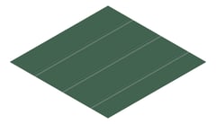 3D Presentation Image of Metal SheetCladding Fielders Finesse Boulevard285 CottageGreen