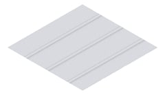 3D Presentation Image of Metal SheetCladding Fielders Finesse Boulevard285 ZincalumeSteel