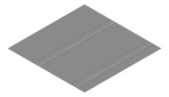 3D Presentation Image of Metal SheetCladding Fielders Finesse Boulevard485 Basalt