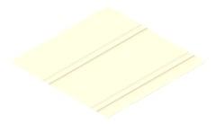 3D Presentation Image of Metal SheetCladding Fielders Finesse Boulevard485 ClassicCream