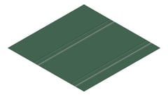 3D Presentation Image of Metal SheetCladding Fielders Finesse Boulevard485 CottageGreen