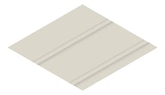 3D Presentation Image of Metal SheetCladding Fielders Finesse Boulevard485 Dune