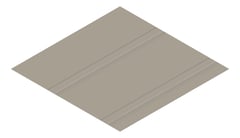 3D Presentation Image of Metal SheetCladding Fielders Finesse Boulevard485 Gully