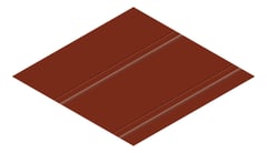 3D Presentation Image of Metal SheetCladding Fielders Finesse Boulevard485 ManorRed