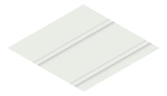 3D Presentation Image of Metal SheetCladding Fielders Finesse Boulevard485 ShaleGreyMatt