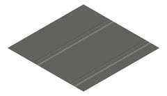 3D Presentation Image of Metal SheetCladding Fielders Finesse Boulevard485 WoodlandGrey