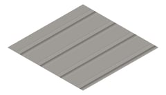 3D Presentation Image of Metal SheetCladding Fielders Finesse Cadence265 Wallaby