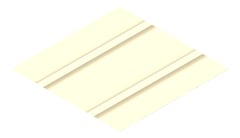 3D Presentation Image of Metal SheetCladding Fielders Finesse Cadence465 ClassicCream