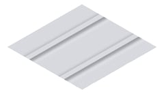 3D Presentation Image of Metal SheetCladding Fielders Finesse Cadence465 ZincalumeSteel